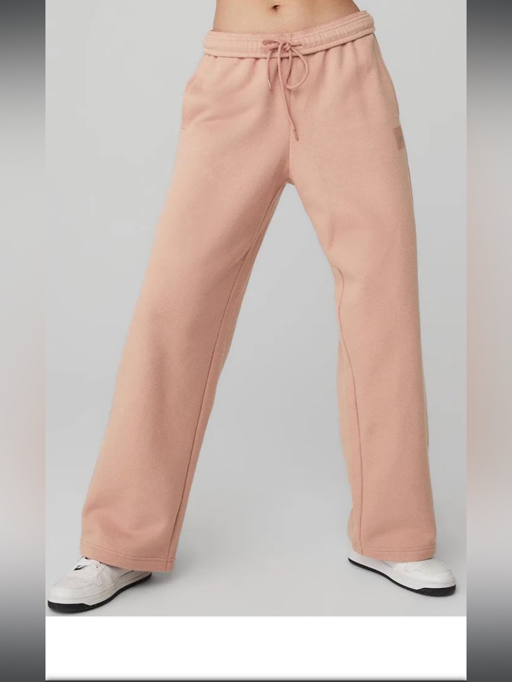 ALO Yoga Pink Clay Renown Sweatpants NWT